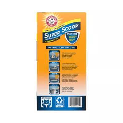 Super scoop cat litter discount