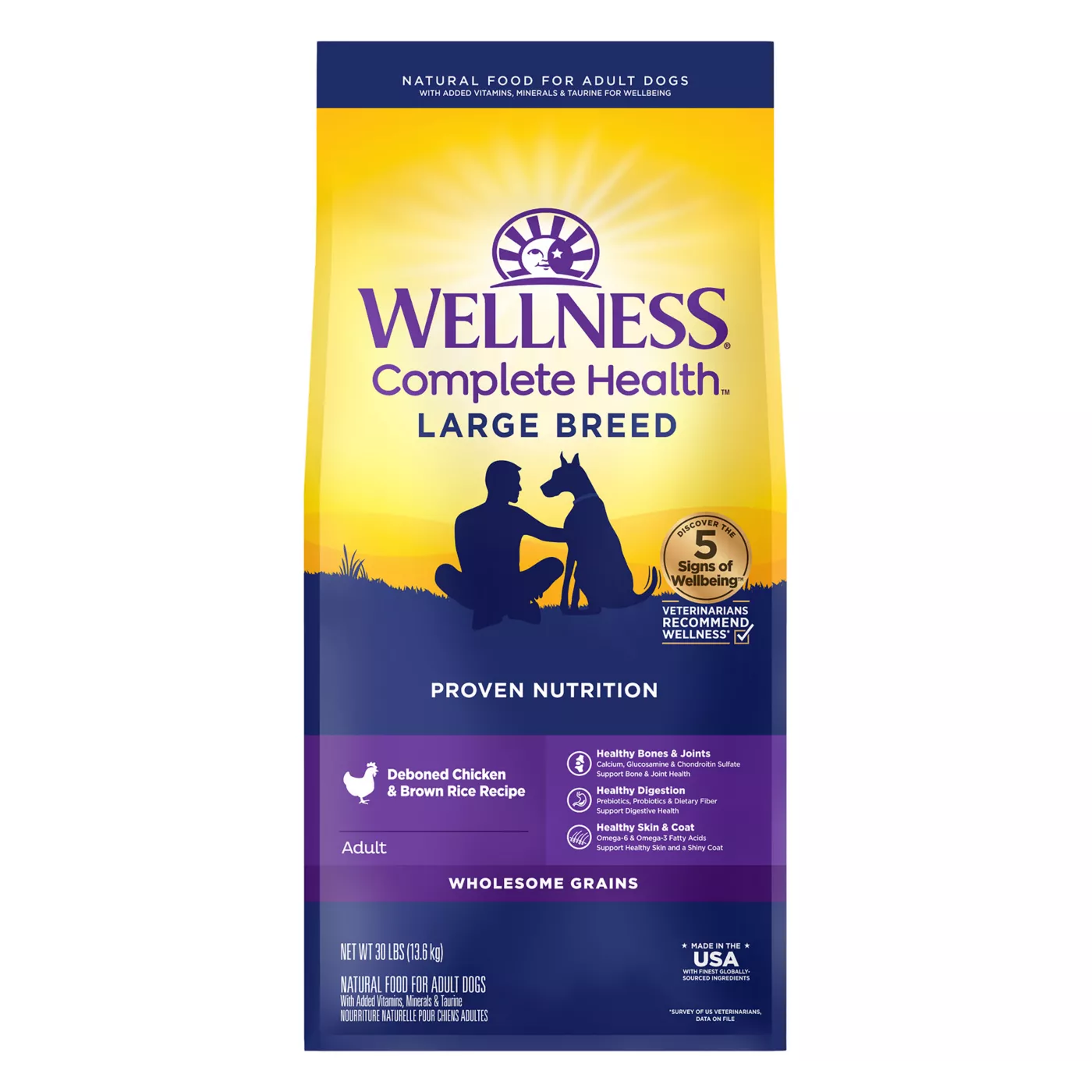 Healthiest dog food for large breeds best sale