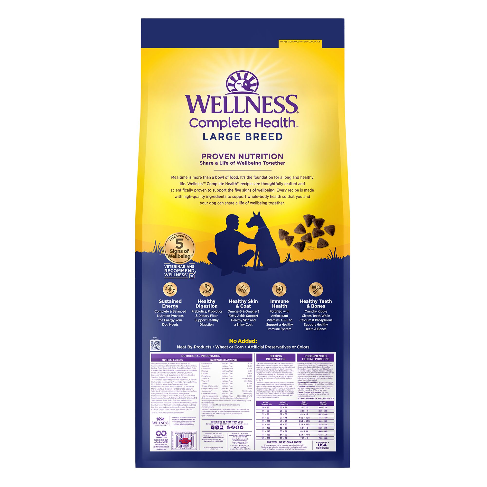 wellness complete health large breed