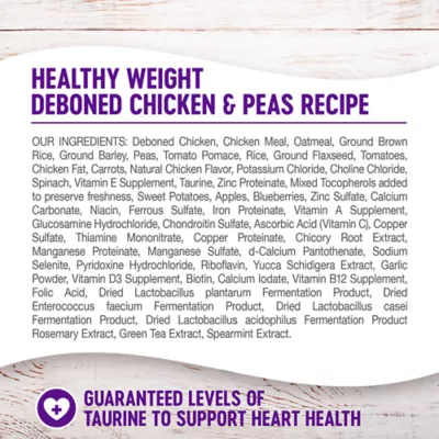 Product Wellness® Complete Health Healthy Weight Adult Dog Food - Natural, Chicken & Peas