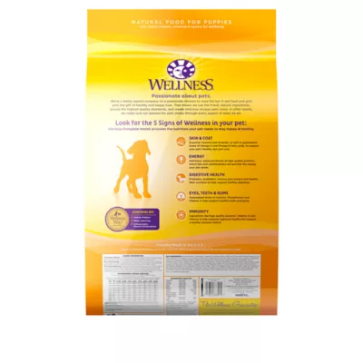 Product Wellness® Complete Health Puppy Food - Natural, Chicken, Oatmeal & Salmon Meal