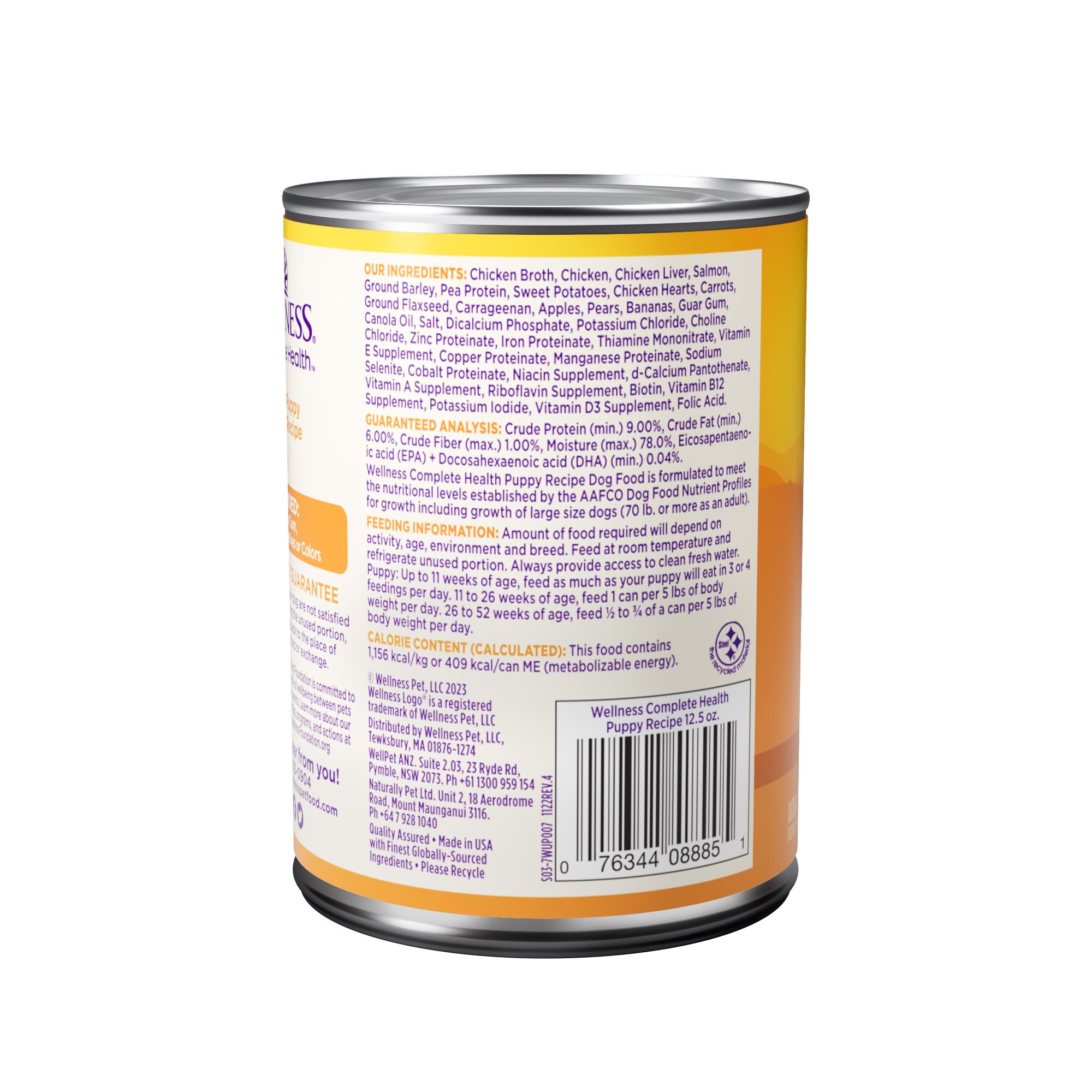 wellness just for puppy