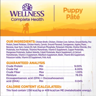 Product Wellness® Just for Puppy Wet Dog Food - Natural