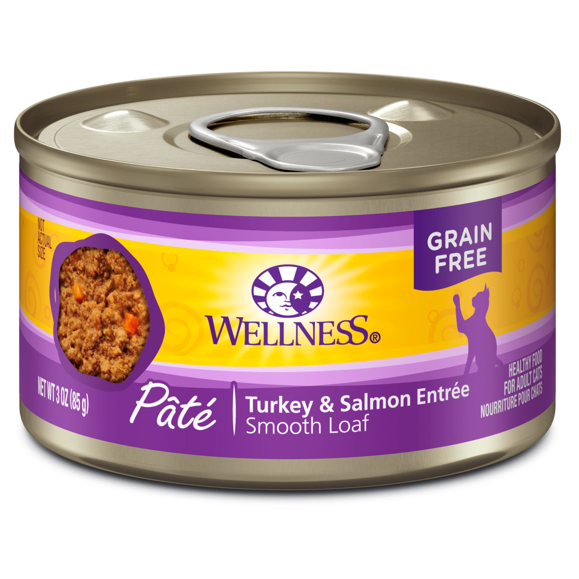 Wellness Cat Food Turkey Salmon 3 oz