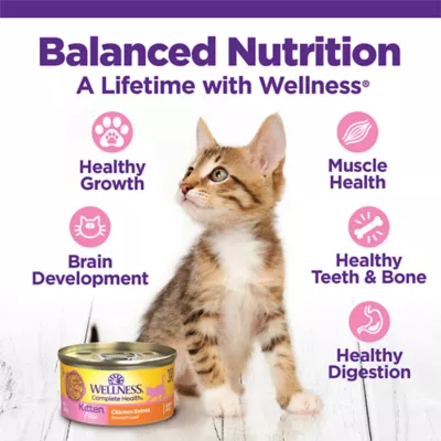 Product Wellness® Complete Health Kitten Wet Cat Food Pate - 3 oz, Natural, Grain Free