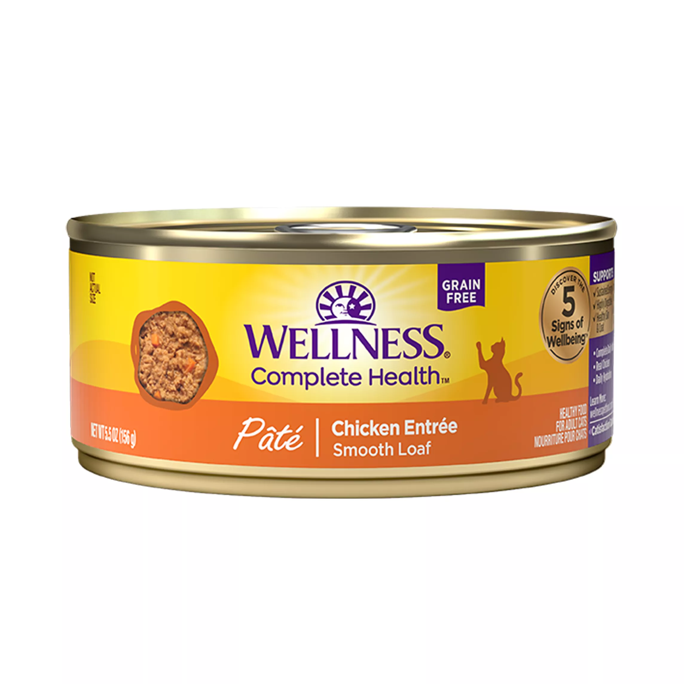 Wellness® Complete Health Cat Food - Natural, Grain Free, Pate