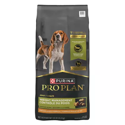 Product Purina Pro Plan Weight Management Shredded Blend Adult Dry Dog Food - Chicken & Rice