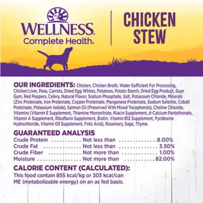 Product Wellness® Stews All Life Stage Wet Dog Food - Natural