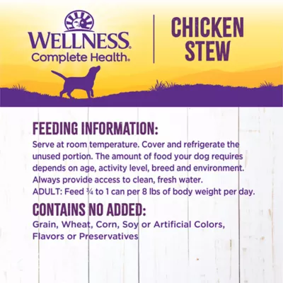 Product Wellness® Stews All Life Stage Wet Dog Food - Natural