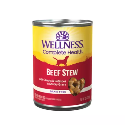 Wellness Beef Stew with Carrots Potatoes Dog Food 12.5oz