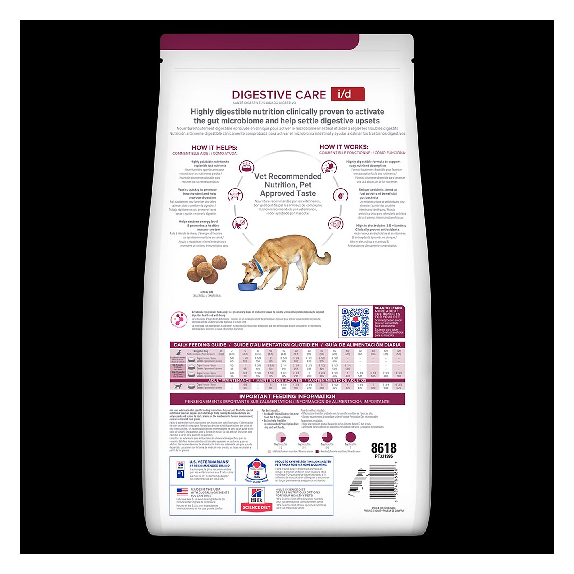 science diet dog food id