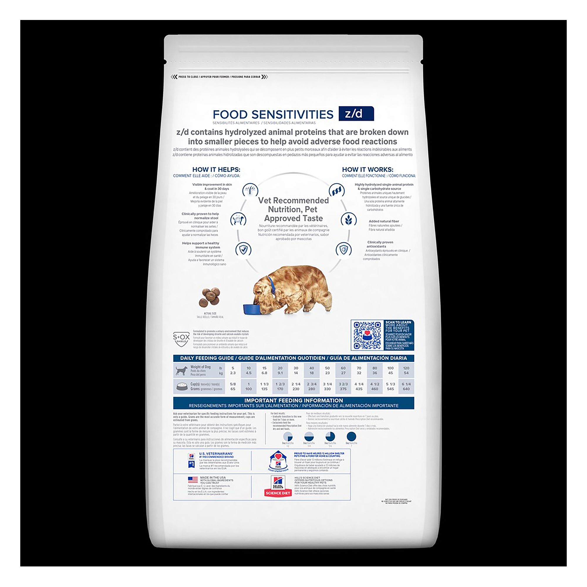 zd hypoallergenic dog food