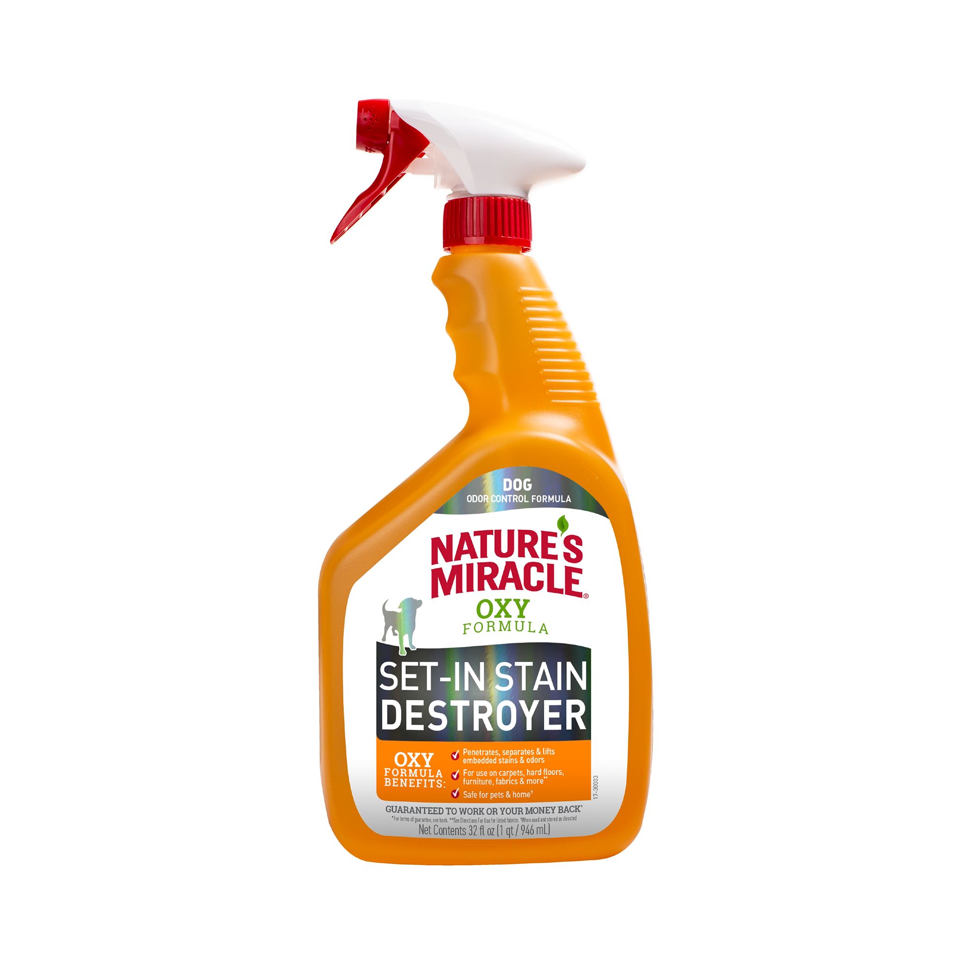 Nature S Miracle 17 5 Oz Dog Stain And Odor Remover Foaming Aerosol P 98131 9 The Home Depot