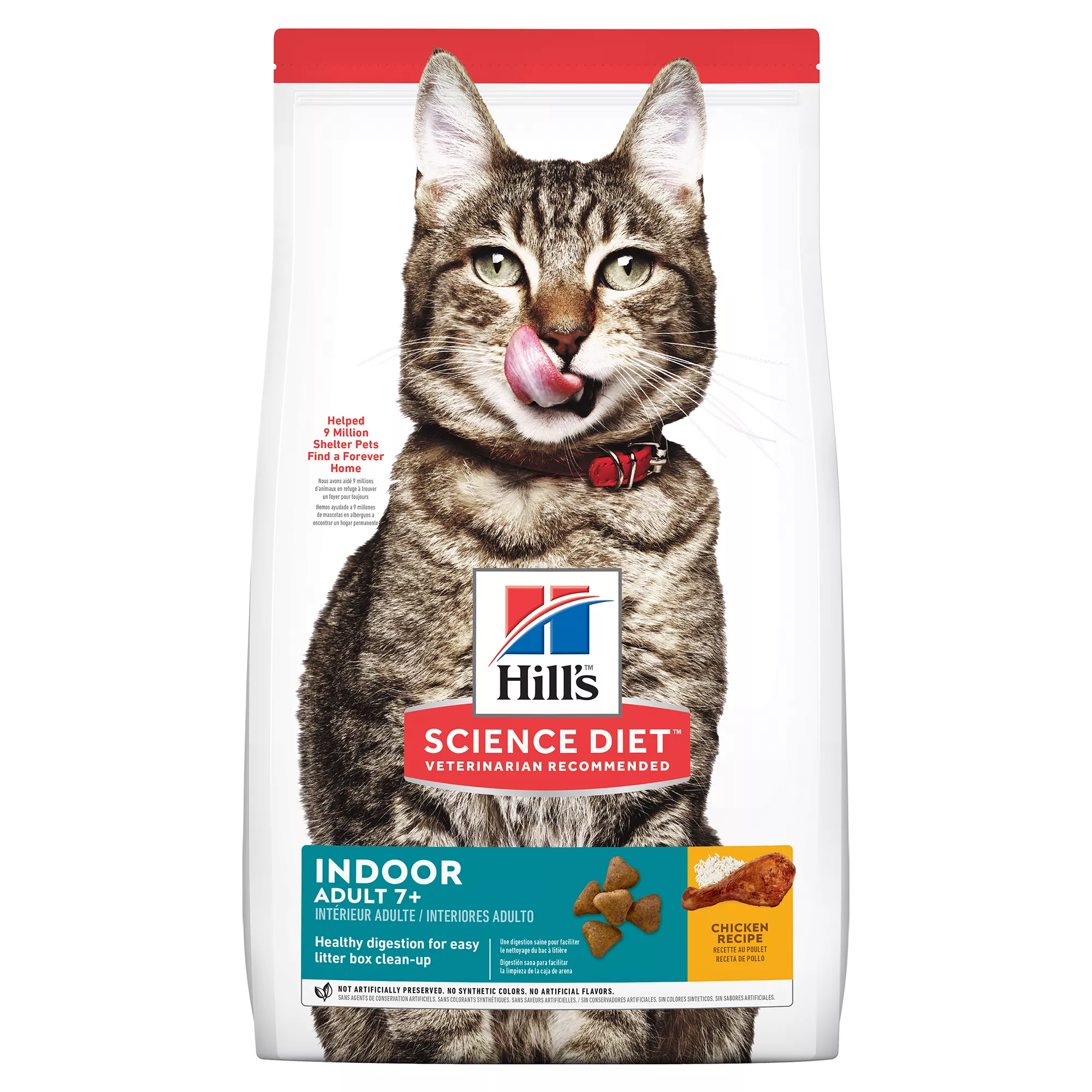 Hill's® Science Diet® Indoor Adult Senior 7+ Dry Cat Food - Chicken