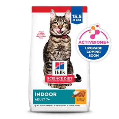 Product Hill's® Science Diet® Indoor Adult Senior 7+ Dry Cat Food - Chicken