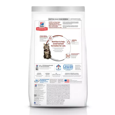 Product Hill's® Science Diet® Hairball Control Adult Senior 7+ Dry Cat Food - Chicken