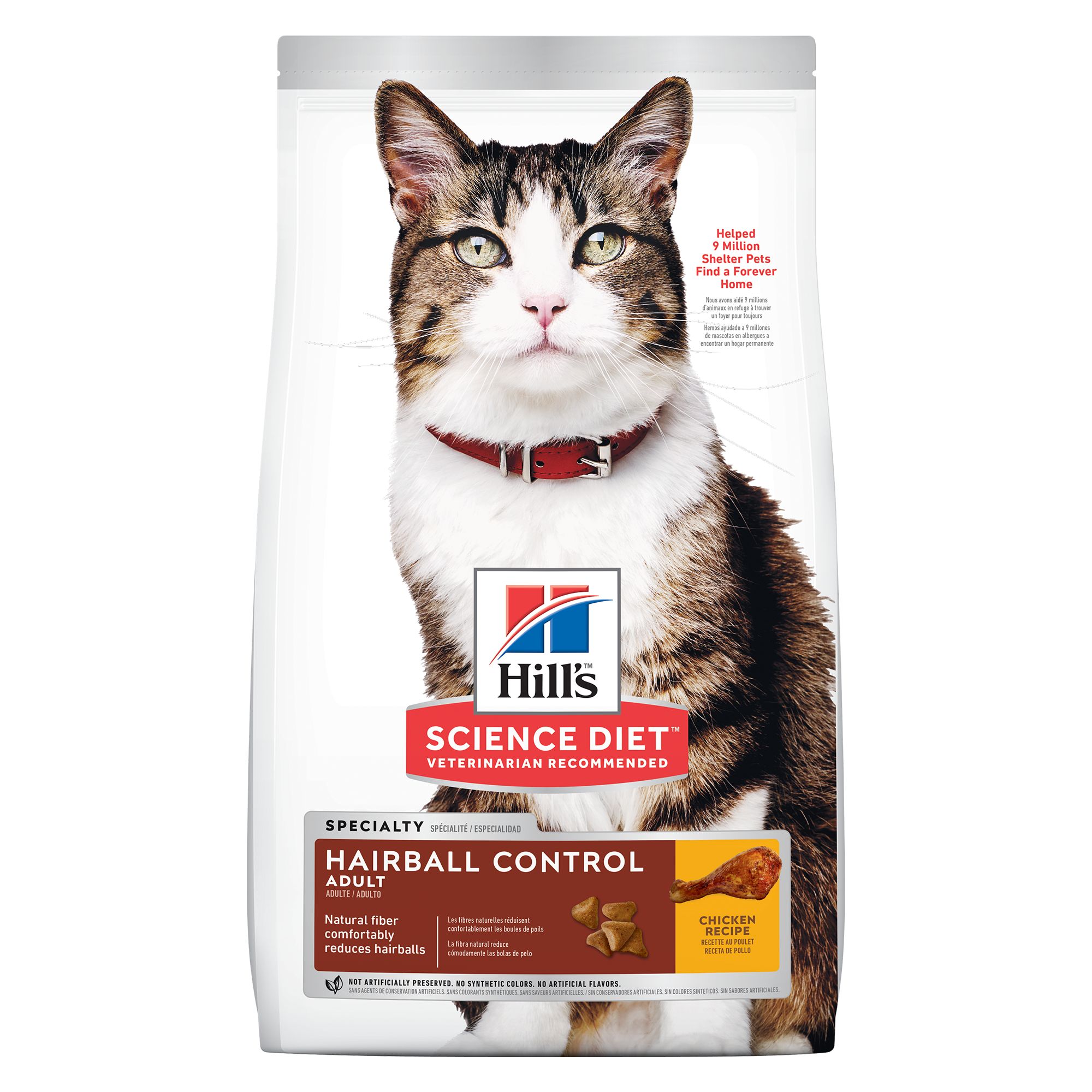 Hairball Control Adult Cat Food 