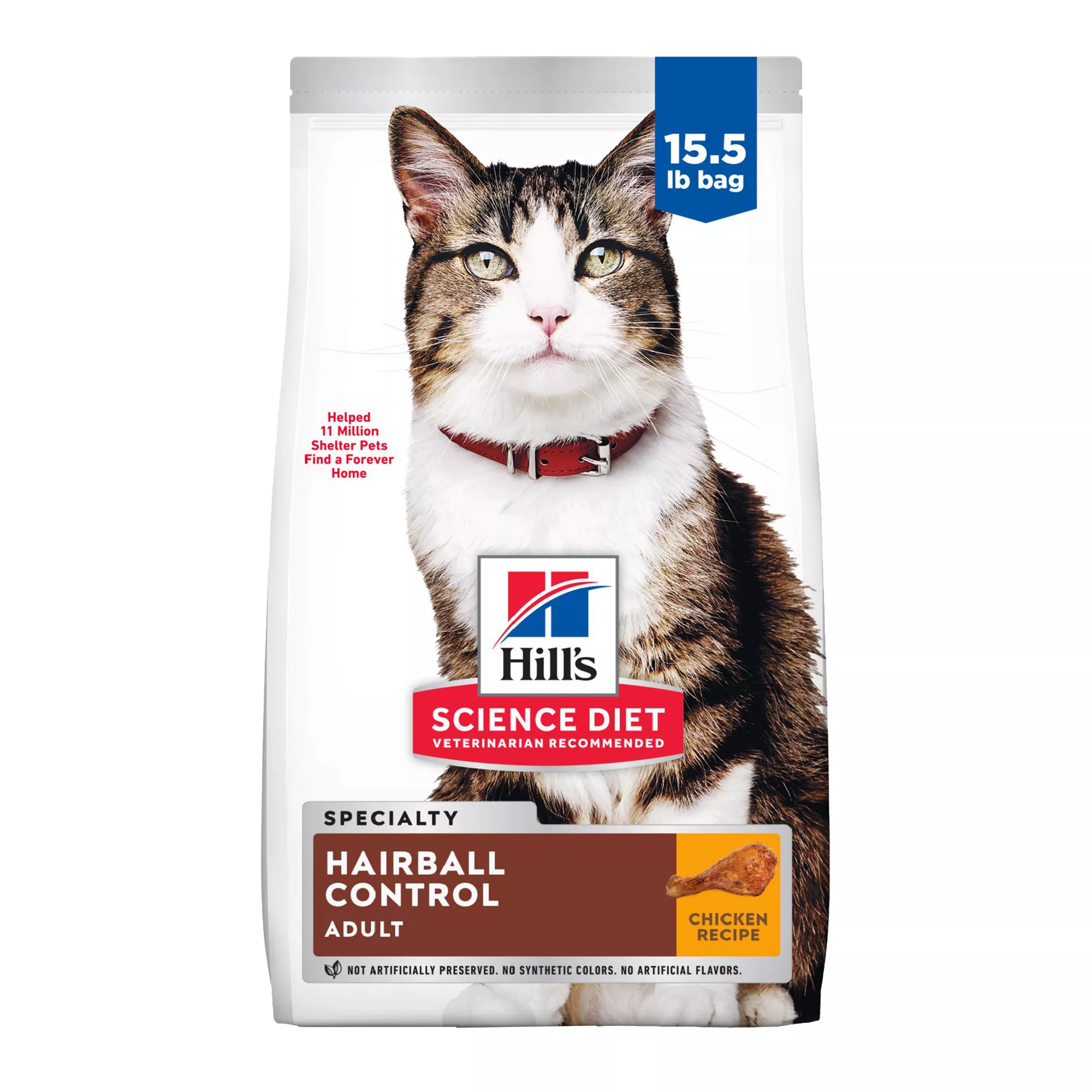 Hill's® Science Diet® Hairball Control Adult Dry Cat Food - Chicken