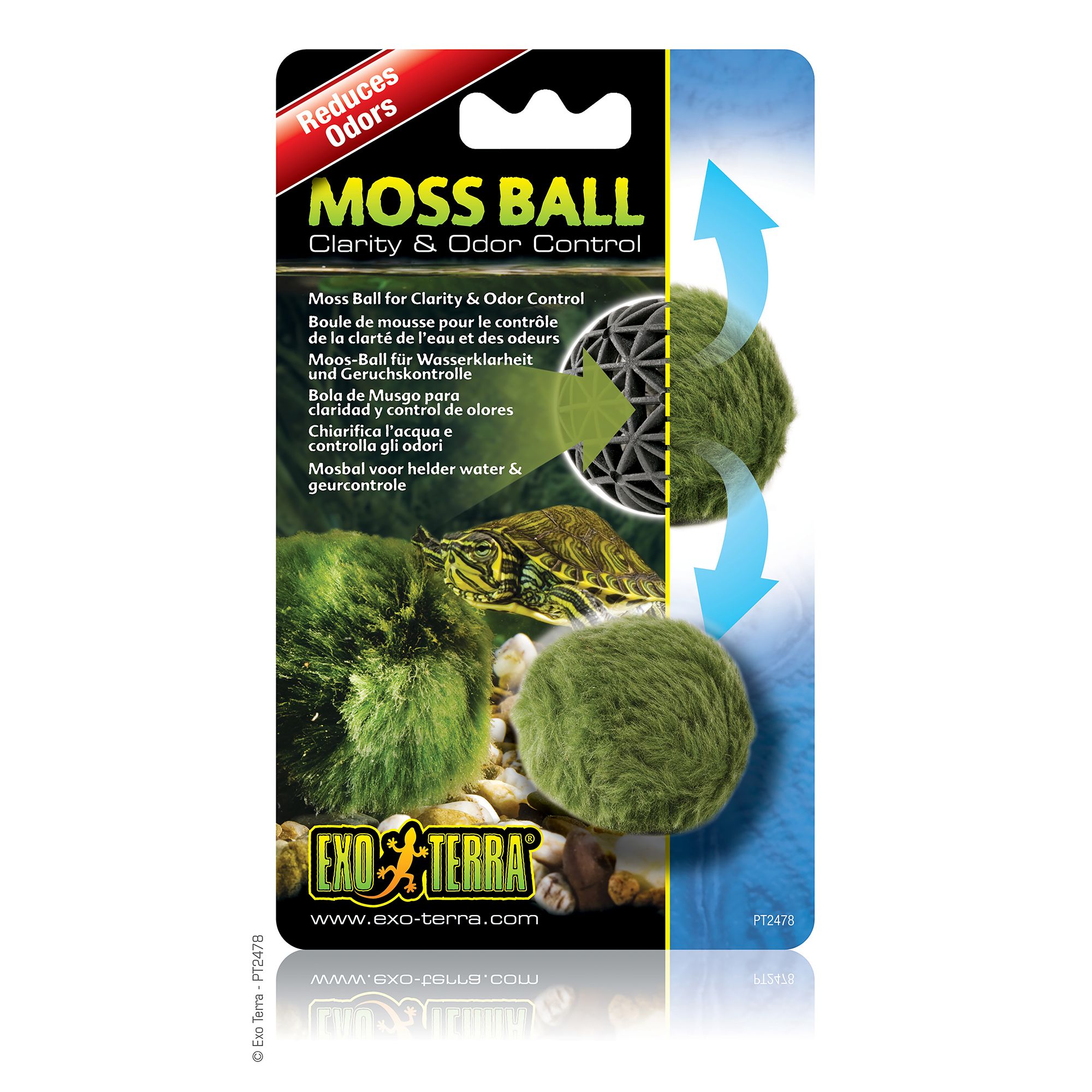 Exo Terra® Reptile Moss Ball | reptile 