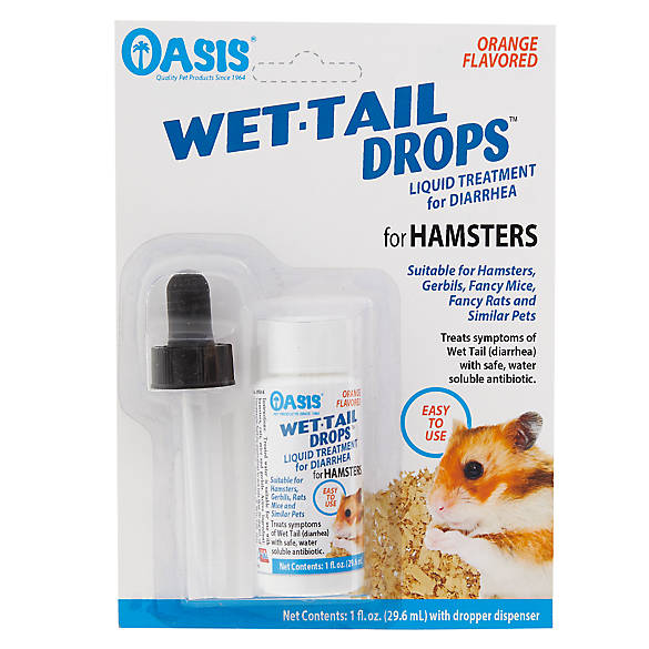 Oasis® WetTail Drops™ Hamster Liquid Diarrhea Treatment small pet