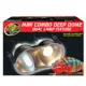 Product Zoo Med Mini Combo Deep Dome Reptile Lamp Fixture