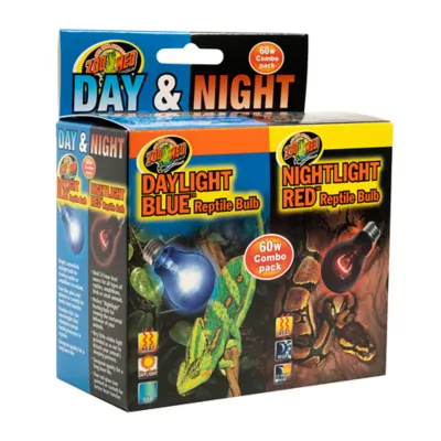 Zoo Med Day & Night Reptile Bulb Combo Pack Zoo Med Day & Night Reptile Bulb Combo Pack