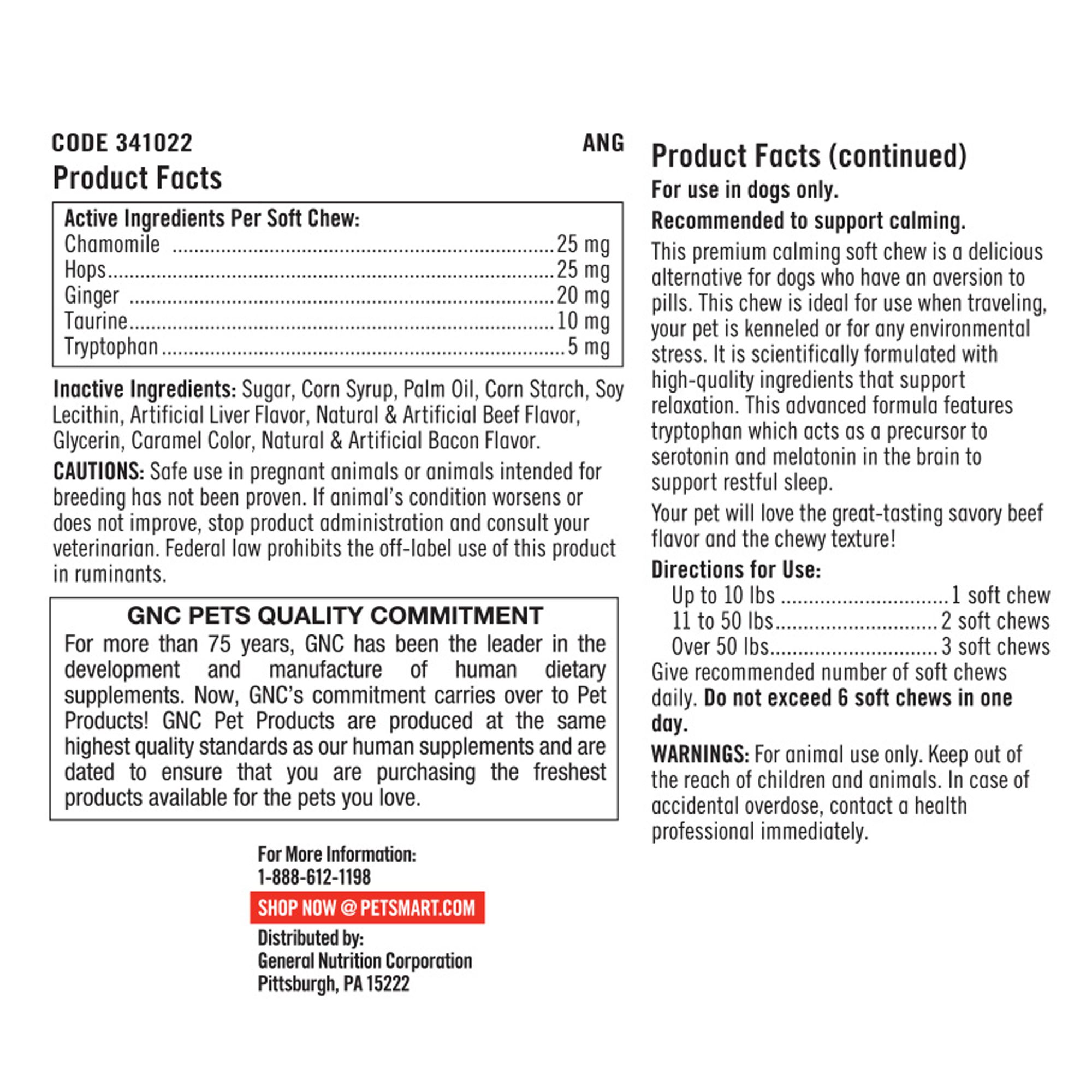 melatonin for dogs petsmart