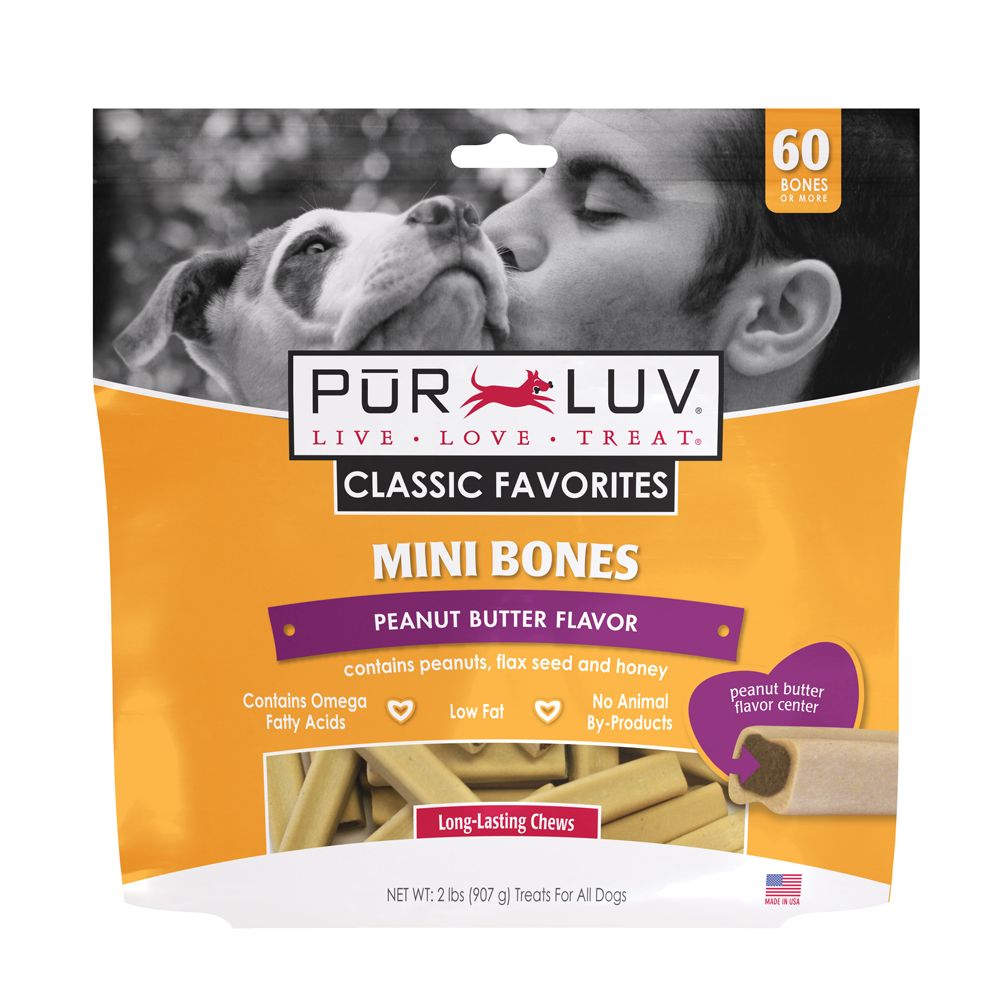 Pur Luv™ Mini Bones Dog Treats | dog Bones & Rawhide | PetSmart