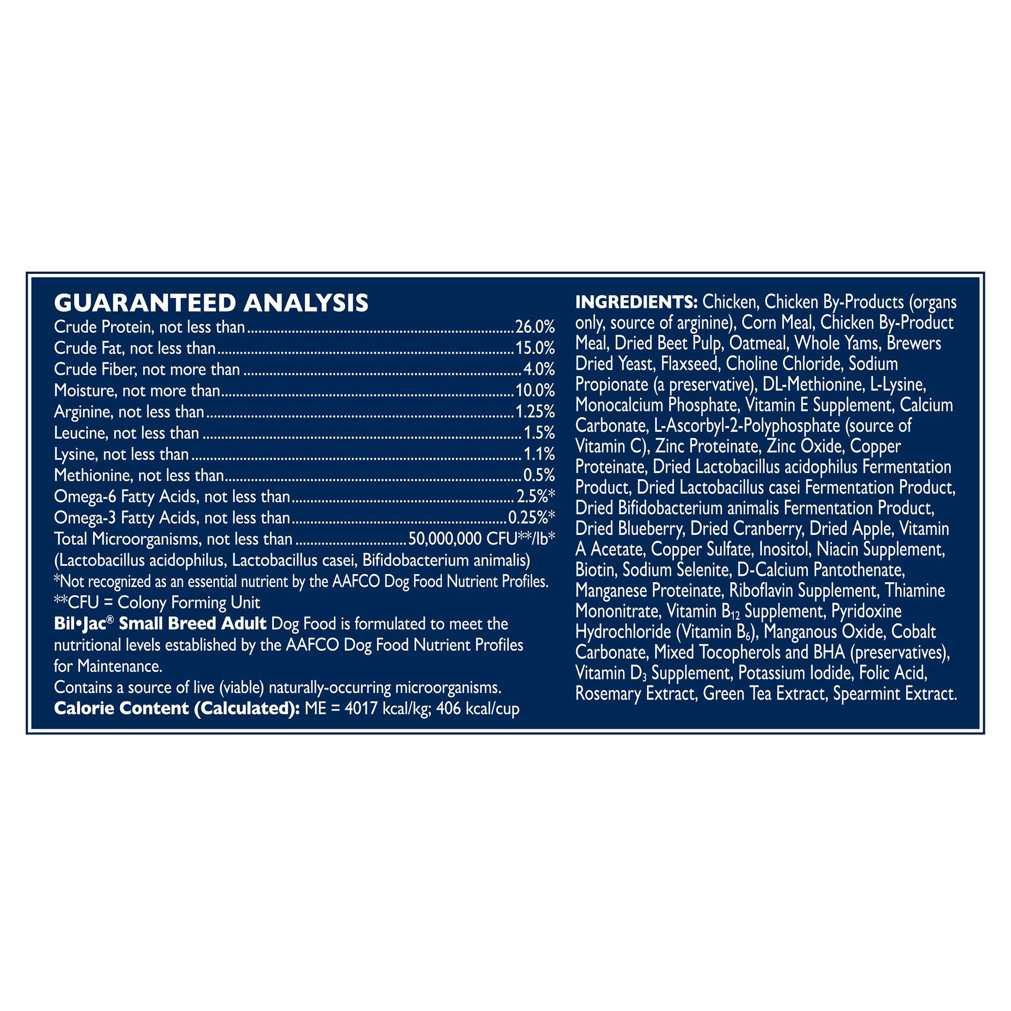 bil jac dog food petsmart