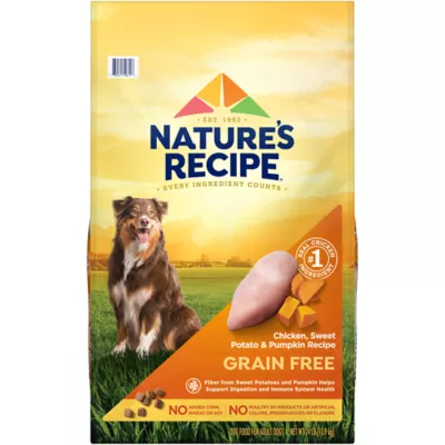 Nature s Recipe Grain Free Chicken Recipe Dry Dog Food 4 lb bag