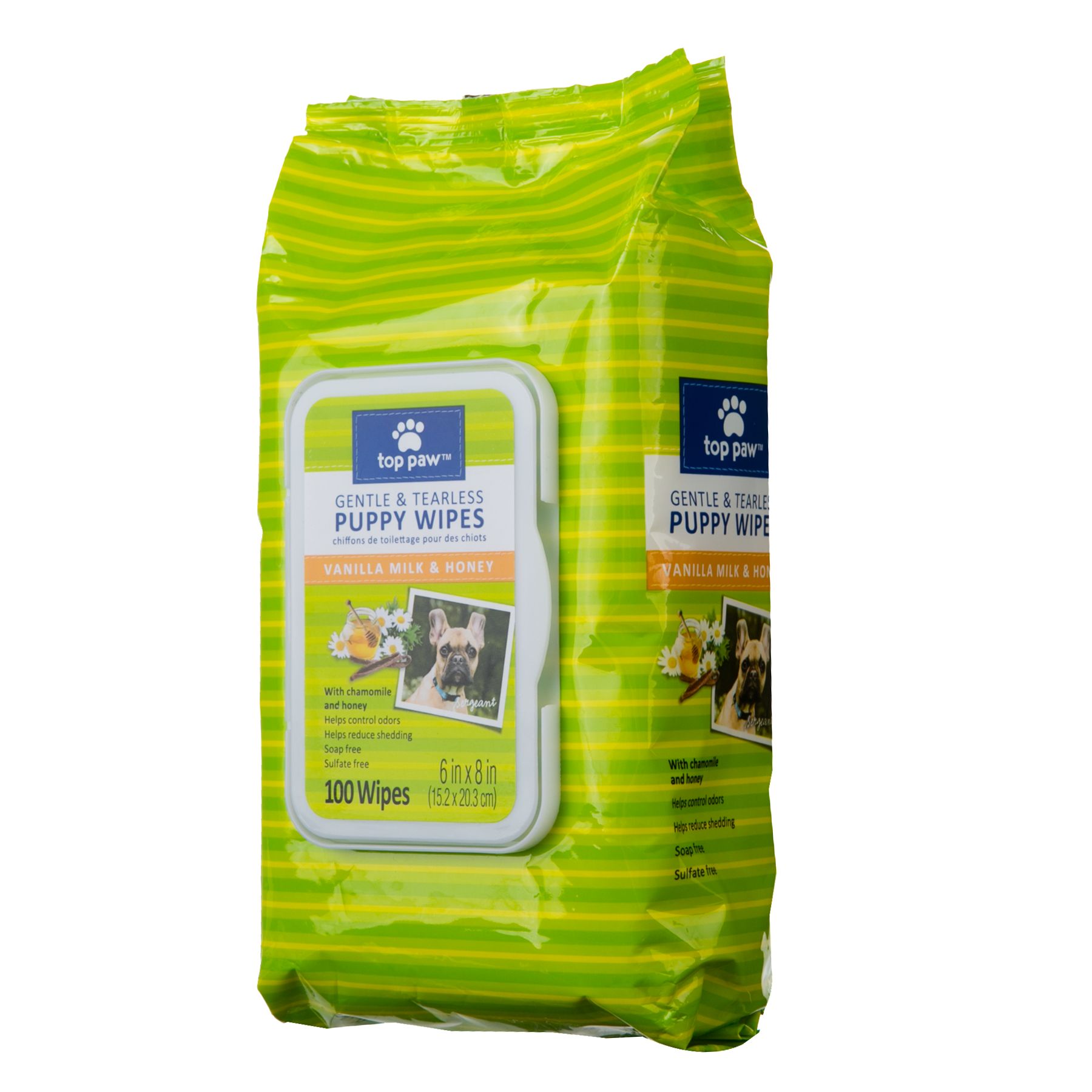 Top Paw® Gentle \u0026 Tearless Puppy Wipes 