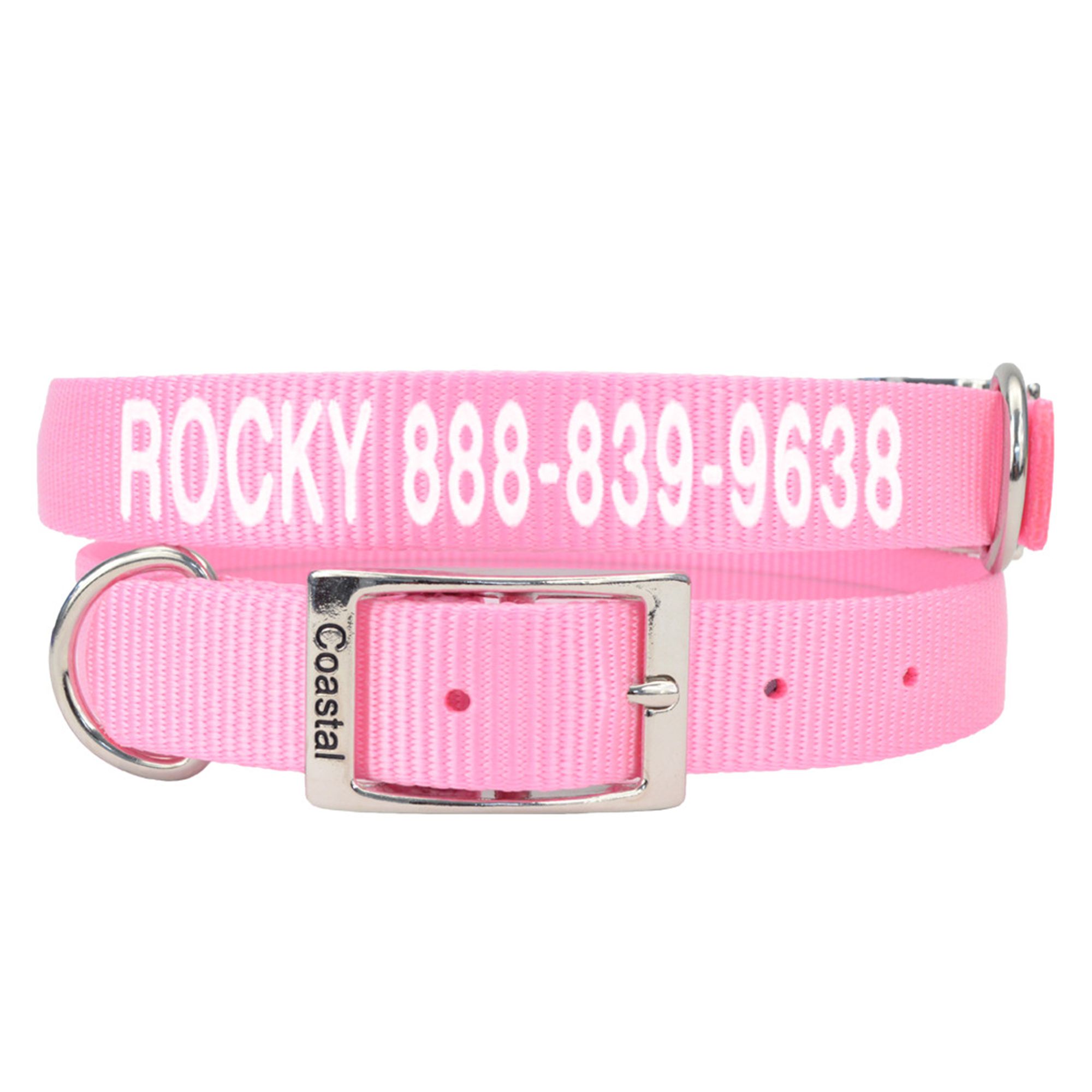 Personalized dog outlet collars petsmart