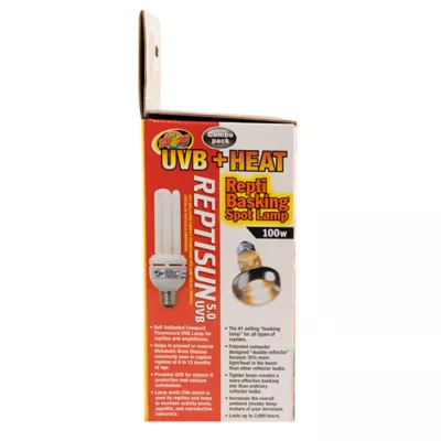 Product Zoo Med Heat & UVB Combo Pack Lamps