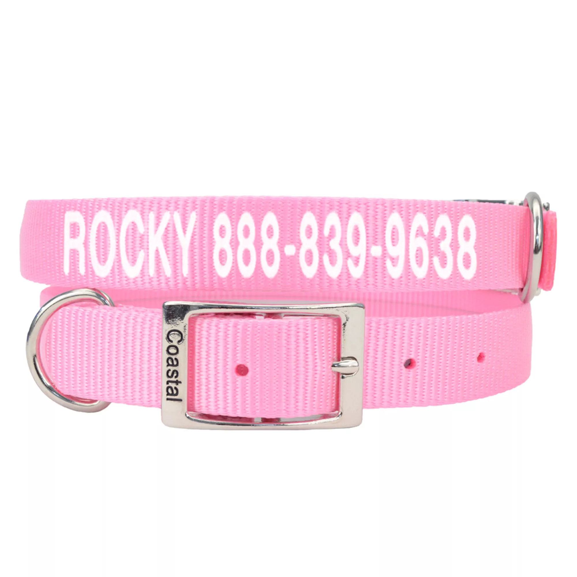 Coastal Pet Products Personalized Dog Collar