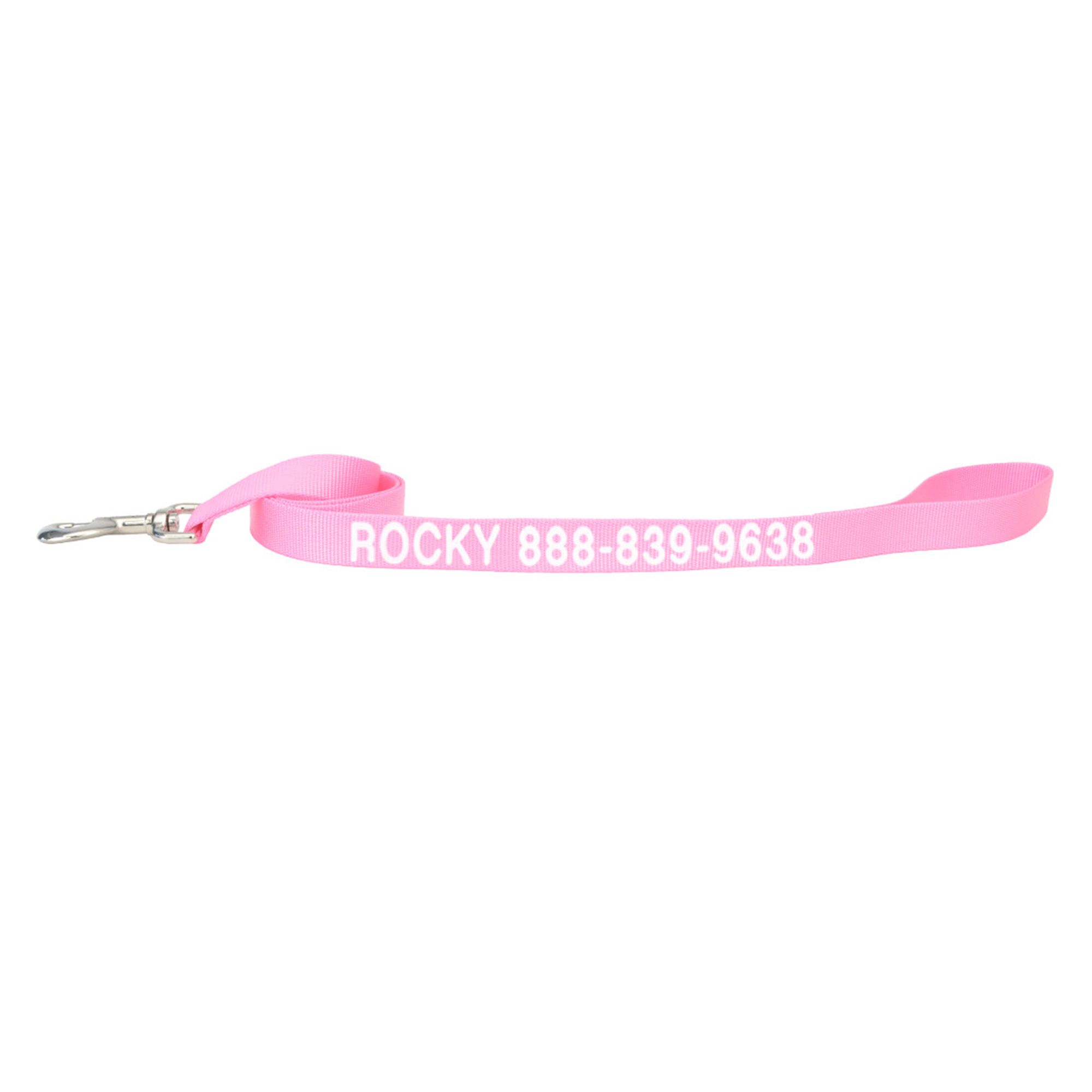 Coastal Pet Products Personalized Single Ply Nylon Dog Leash