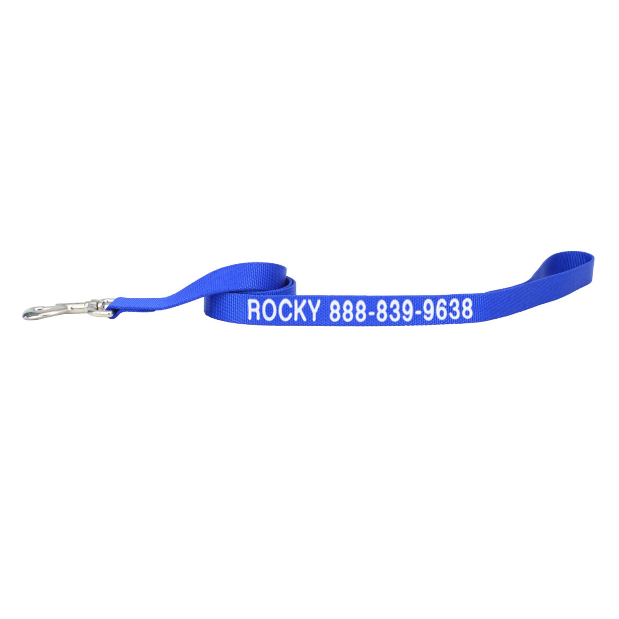Coastal Pet Products Personalized Single Ply Nylon Dog Leash