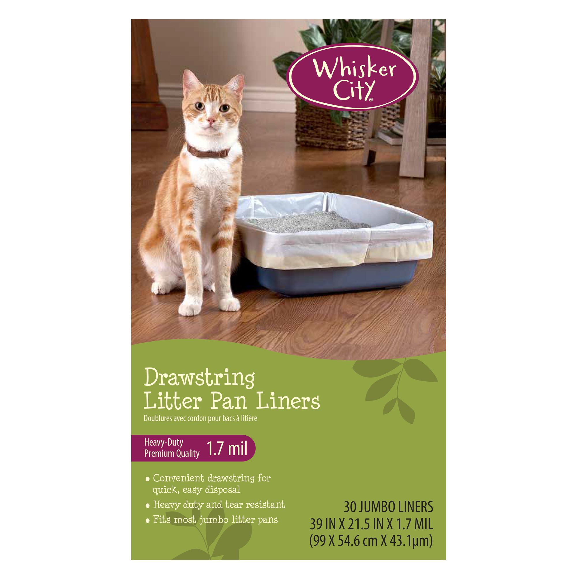 Whisker City® Cat Pan Liner | cat Mats 