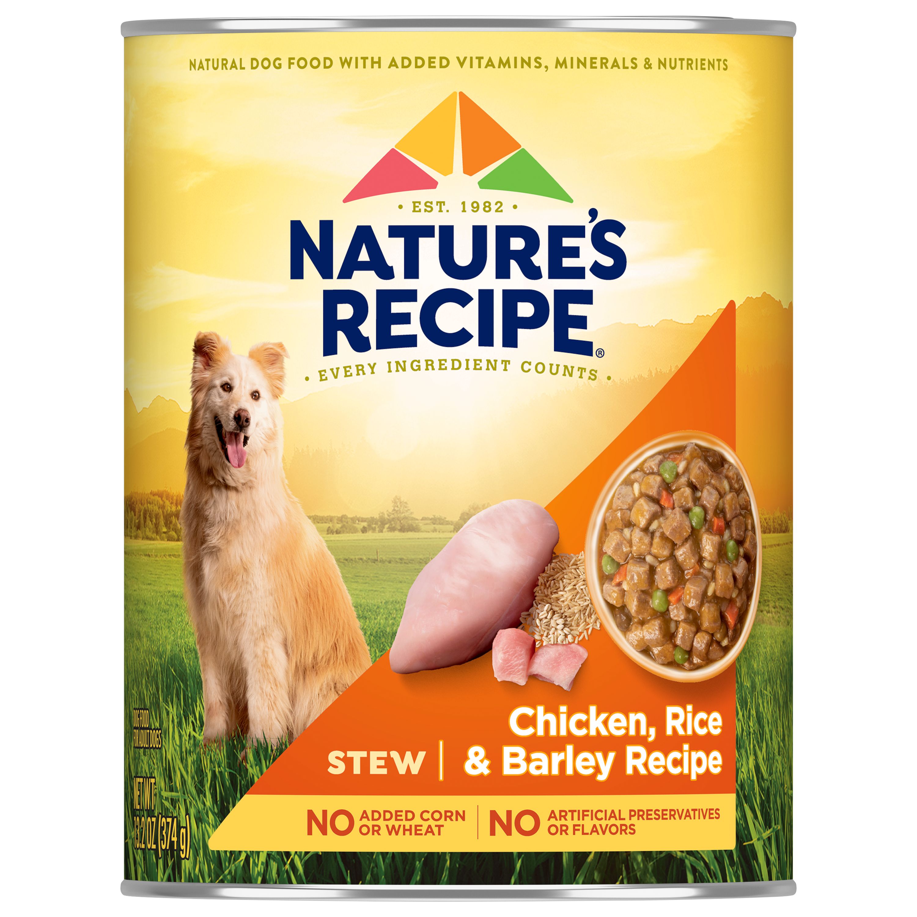 Chewy dog store food nature's recipe