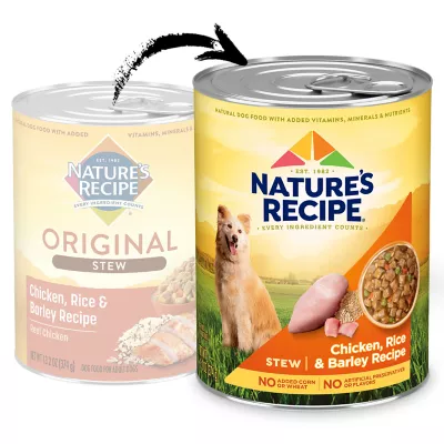 Product Nature's Recipe Adult Wet Dog Food - Lamb, Rice, Barley