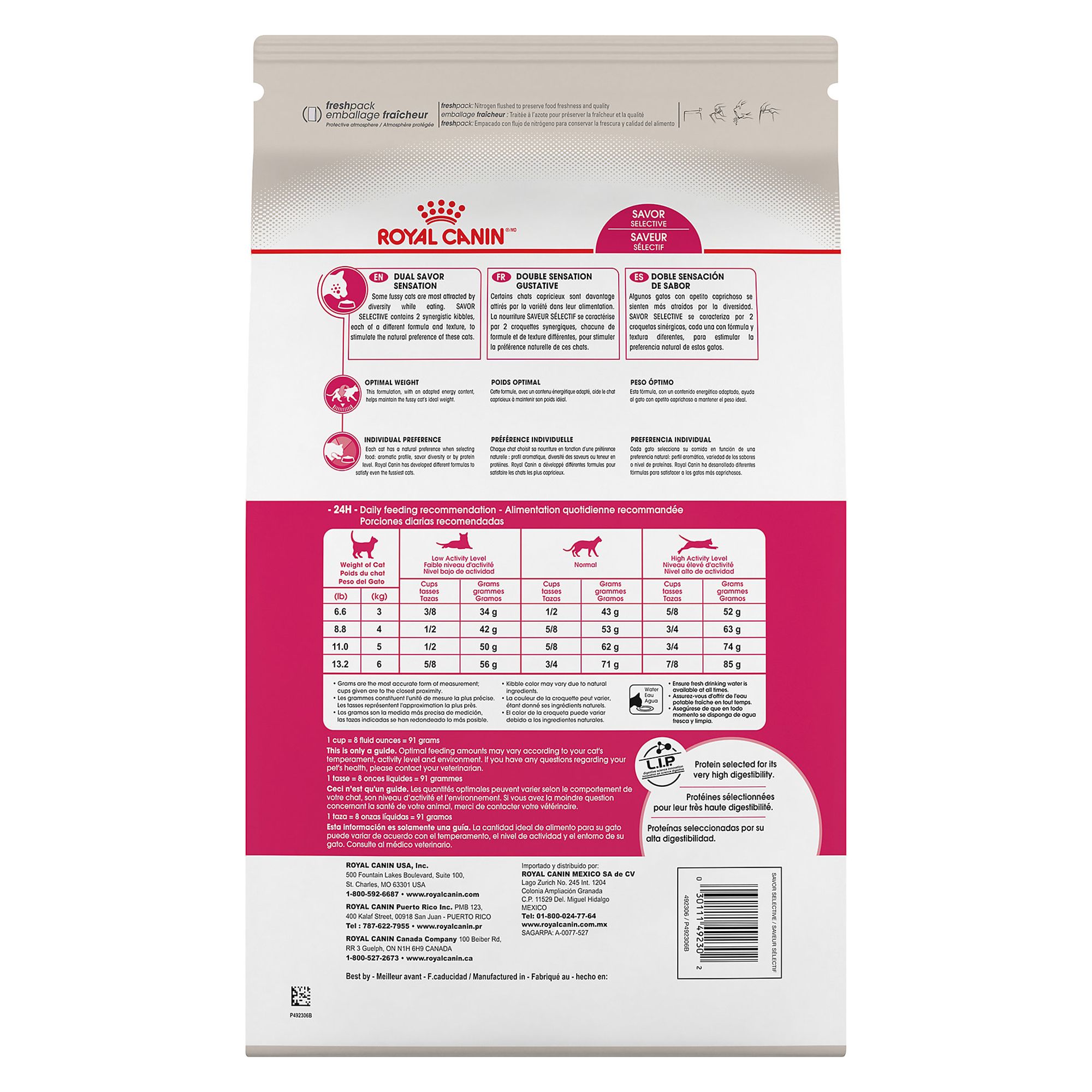 royal canin selective savor sensation