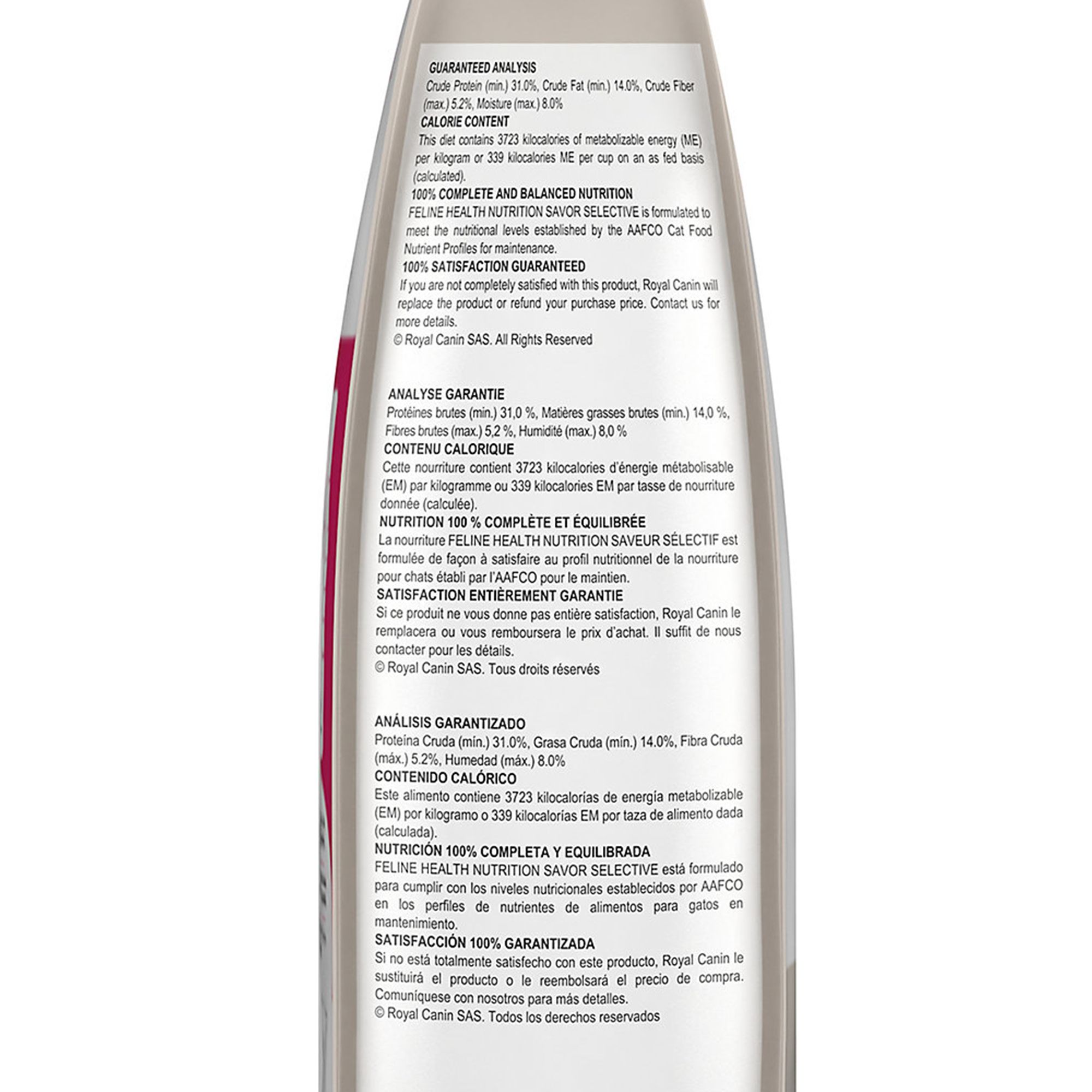 royal canin selective savor sensation