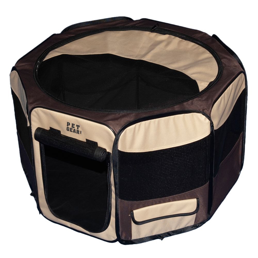 Octagon dog clearance crate