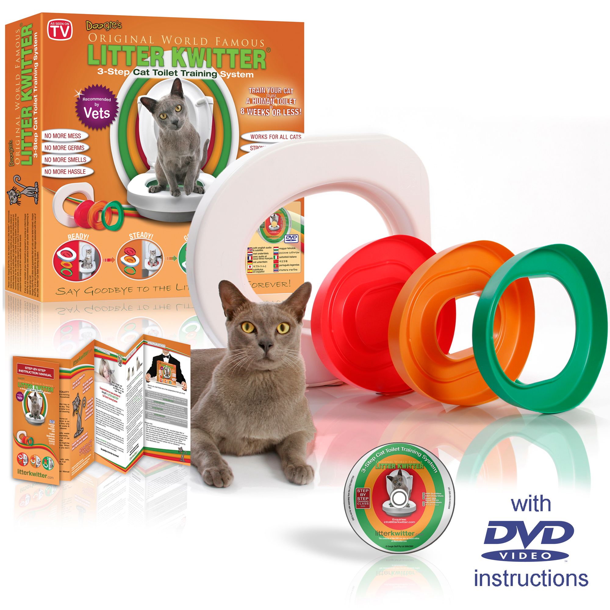 best cat toilet training