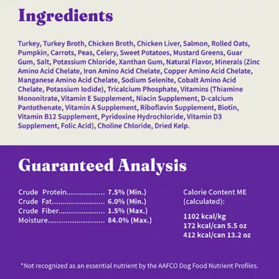 Halo Healthy Grains Adult Wet Dog Food - Turkey Recipe in Broth, 13.2 oz - Image 5