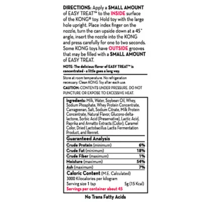 Product KONG® Easy Treat™ Bacon & Cheese Paste