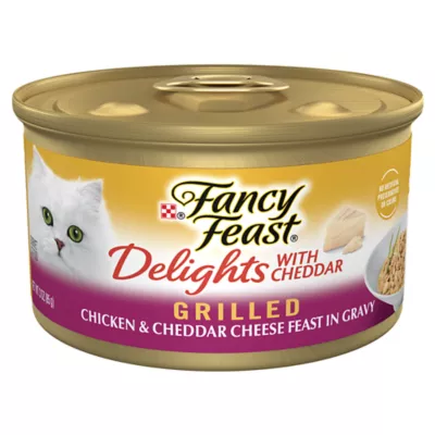 Product Fancy Feast® Delights with Cheddar All Life Stages Cat Wet Food - 3.33 oz.