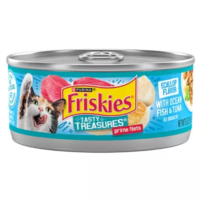 Product Purina® Friskies® Tasty Treasures Adult Cat Wet Food - 6.04 oz.