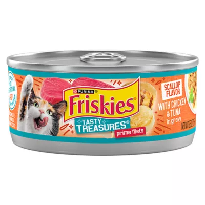 Product Purina® Friskies® Tasty Treasures Adult Cat Wet Food - 6.04 oz.