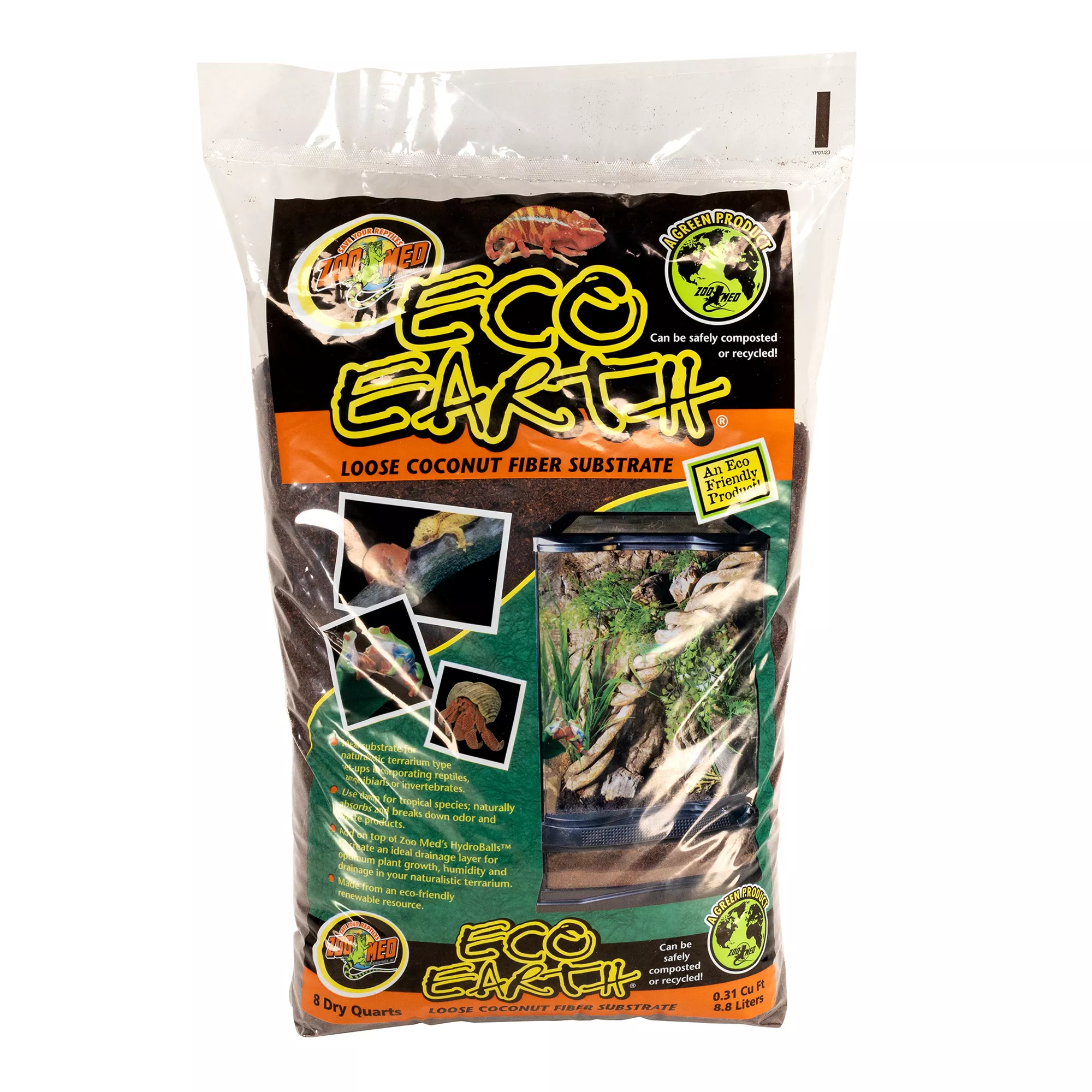 Zoo Med Eco Earth Loose Fiber Reptile Substrate