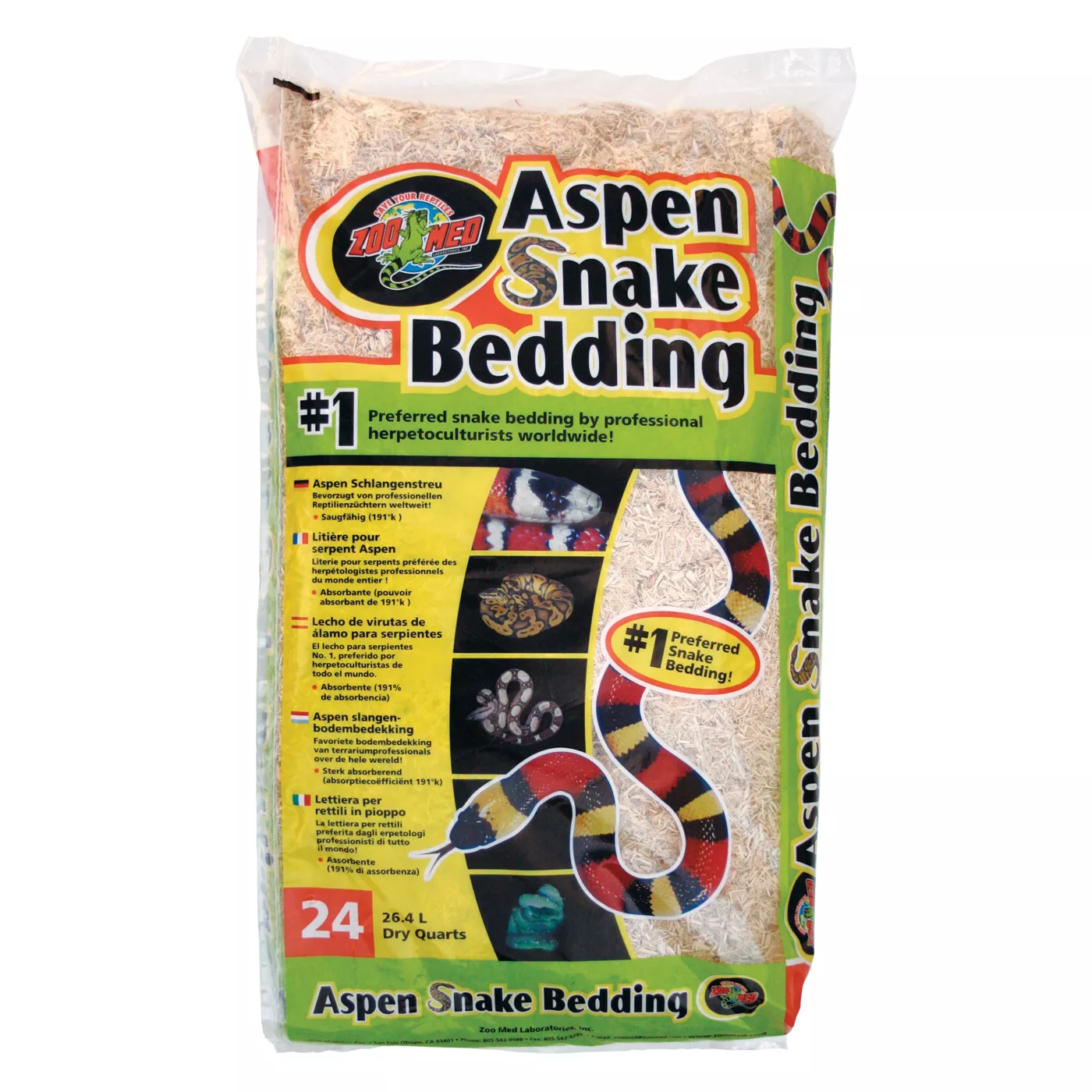 Zoo Med Aspen Snake Bedding